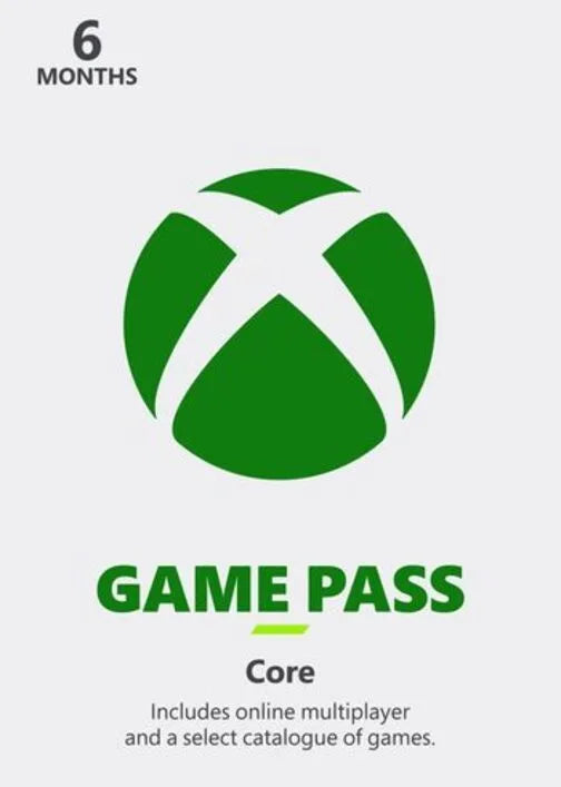 Xbox Game Pass Core 6 Months