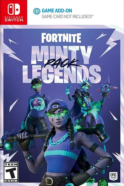 Fortnite Minty Legends Pack Nintendo Switch