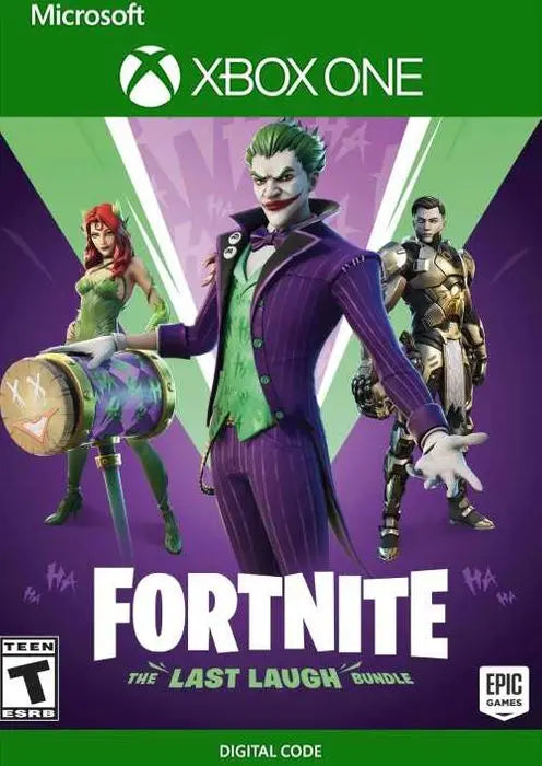 Fortnite The Last Laugh Bundle Xbox