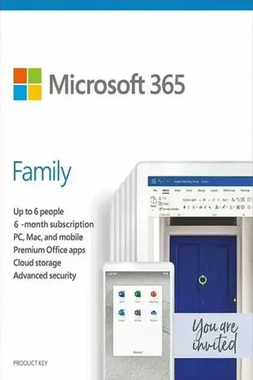 Microsoft 365 Family 6 Months