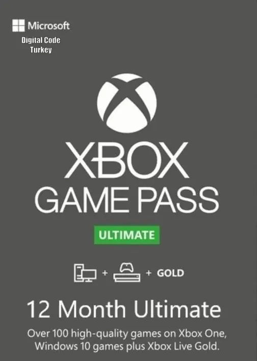 Xbox Game Pass Ultimate 12 Months Turkey