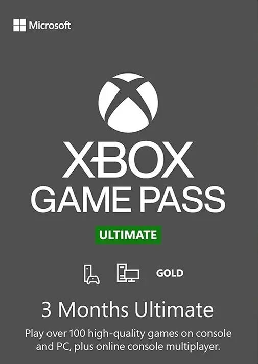 Xbox Game Pass Ultimate 3 Months